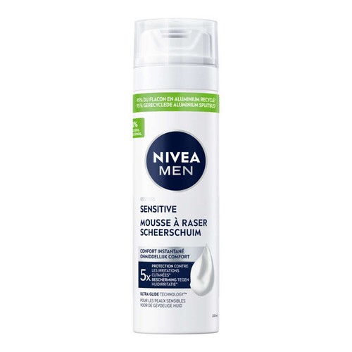 Nivea Men Mousse À Raser Peaux Sensible 200ml