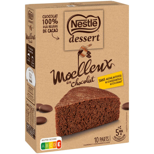 Nestle Préparation Gâteau Moelleux Au Chocolat 344G