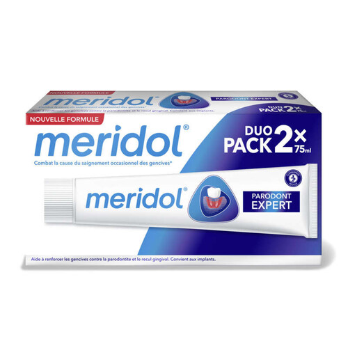 [Para] Meridol Parodont Expert Dentifrice 2x75ml