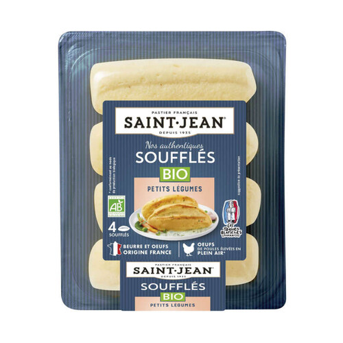 Saint Jean Souffles Bio Legumes 4X80G