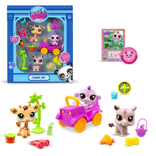 Bandai Pack à thème 2 Pets Safari