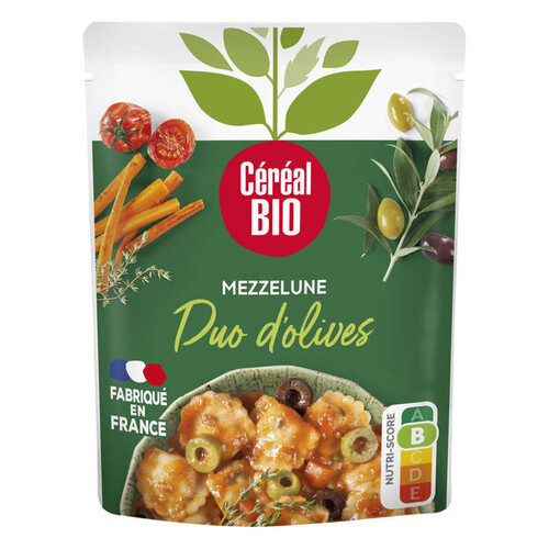 Céréal Bio Doy Mezzelune Duo d'Olives Bio 280g