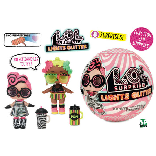 L.O.L. Boule surprise Lol Lights Glitter