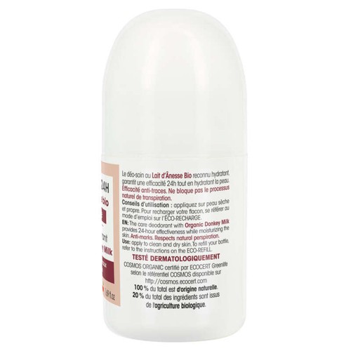 SO'BiO Étic Déodorant Hydratant Douceur Lait D'Ânesse Bio 50ml