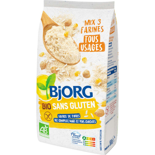 BJOR Mix 3 farines sans gluten bio 500g