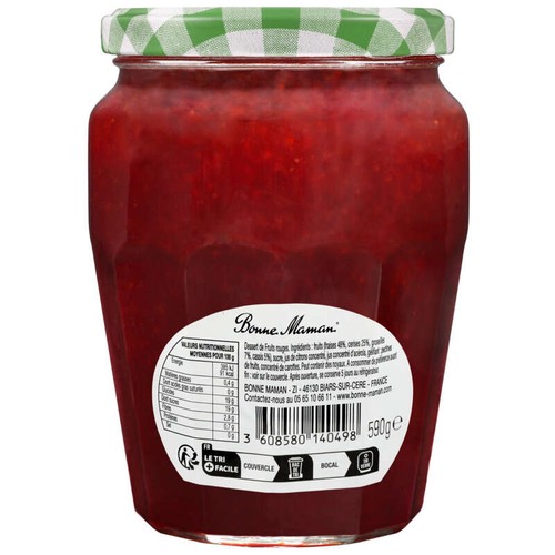 Bonne Maman Compotée Fruits Rouges 590g
