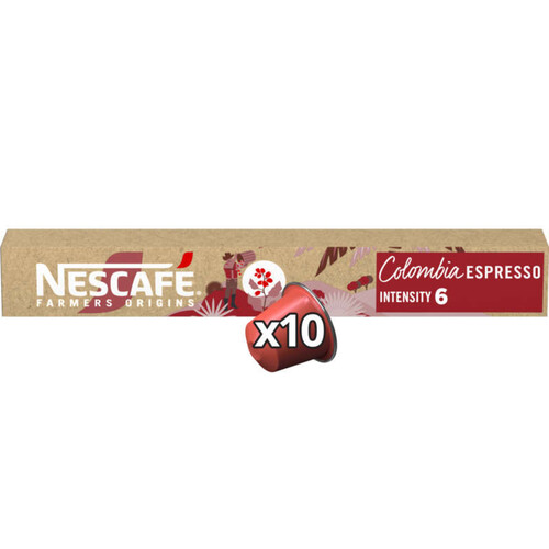 Nescagé Farmers Origins Colombia x10 capsules