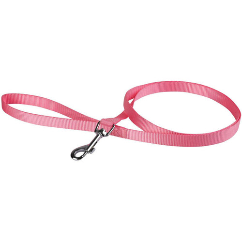 Animalis Laisse Basic 25mm et 100cm pour Chien Rose