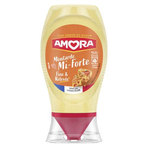 Amora Moutarde Mi-Forte 260 g