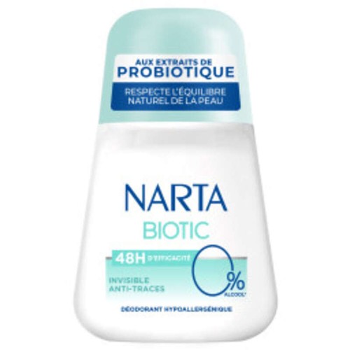 Narta Déodorant Bille Biotic 48H Invisible Anti-Traces 50ml