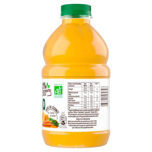 Liebig Bio Velouté De Potiron & Carottes 75cl