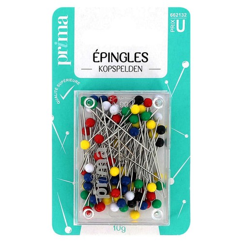 La Brosse Et Dupont Epingles Sup Tete Couleur