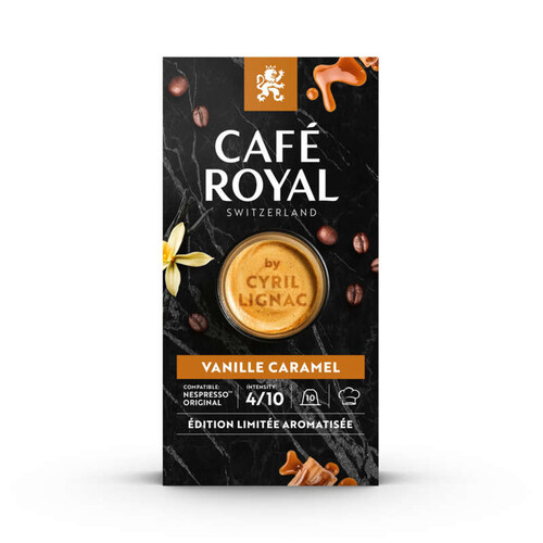 Café Royal vanille caramel x10 capsules 50g