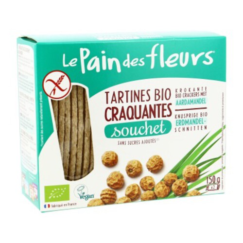[Par Naturalia] Le Pain Des Fleurs Tartines Craquantes Au Souchet Sans Gluten 150G Bio
