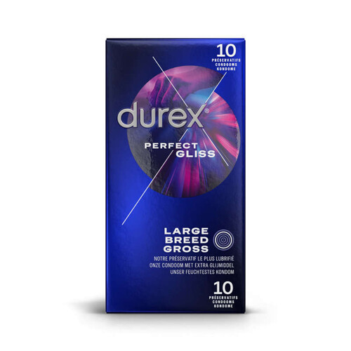 Durex Préservatifperfect Gliss X10