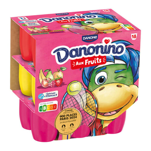 Danonino Petits suisses aux fruits 18x50g