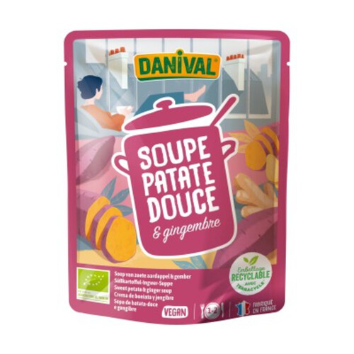 [Par Naturalia] Danival Soupe À La Patate Douce Et Gingembre Bio