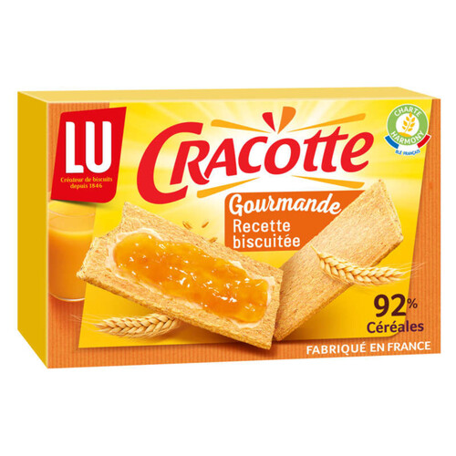 Lu Cracottes Biscottes Gourmandes 250g