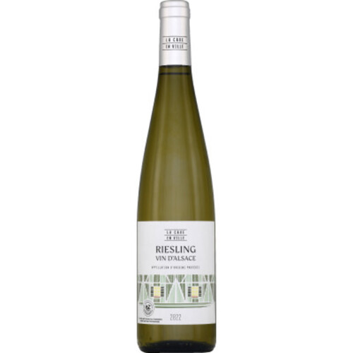 La Cave en Ville aop Riesling vin d'Alsace 75cl