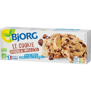 Bjorg Cookies Chocolat Noisette Bio 200G