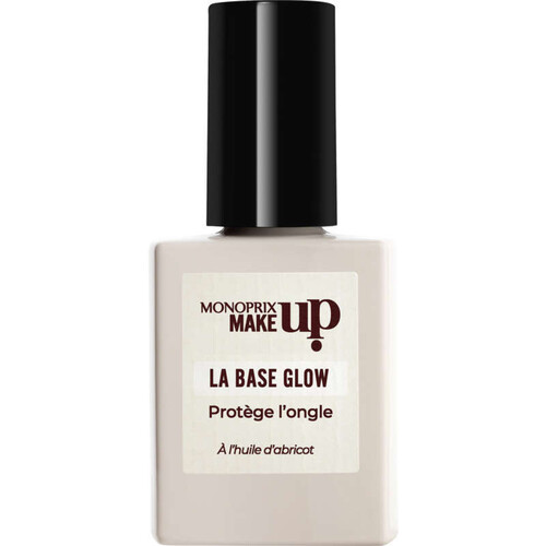 Monoprix Make Up Base glow protège ongle