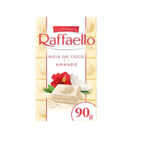 Raffaello Chocolat Blanc Coco Amandes 90g