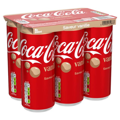 Coca Cola Vanille 6x33cl