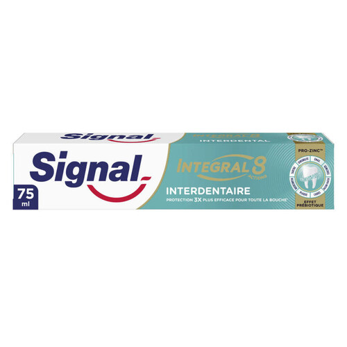 Signal integral 8 dentifrice interdentaire prébiotique 75ml