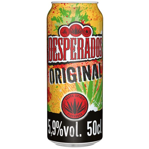 Desperados Original Bière aromatisée à un spiritueux à base d'agave 50cl