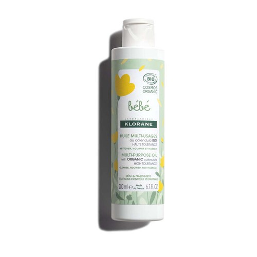 Klorane Huile multi-usages Bébé Bio 200ml
