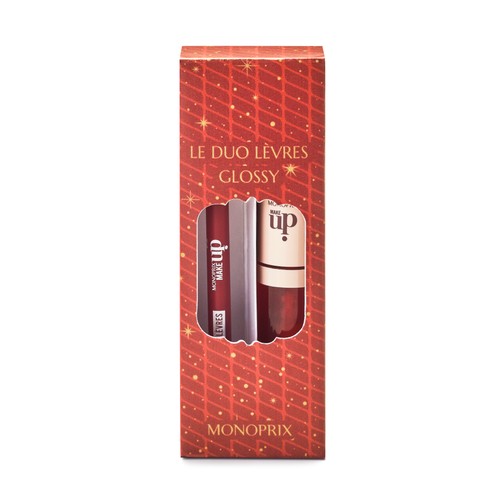 Monoprix Coffret Duo Lèvres Rose grenadine