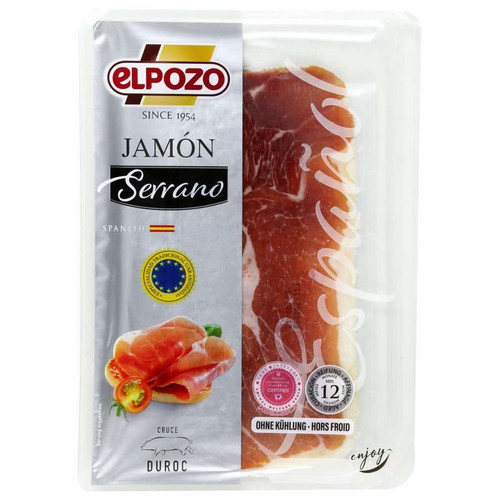 Elpozo Jambon Serrano 80g