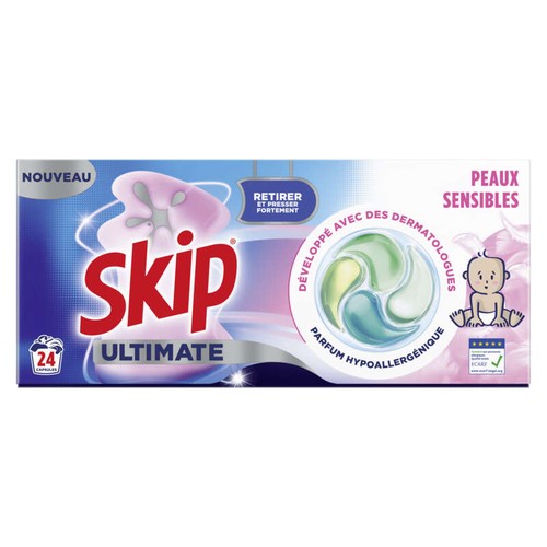 Skip Ultimate Peaux sensibles x24