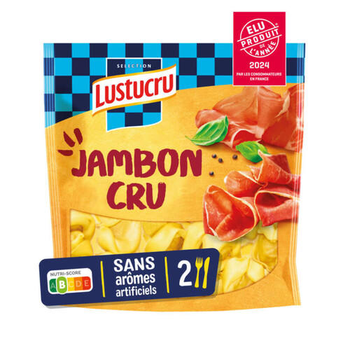 Lustucru tortellini jambon cru 250g