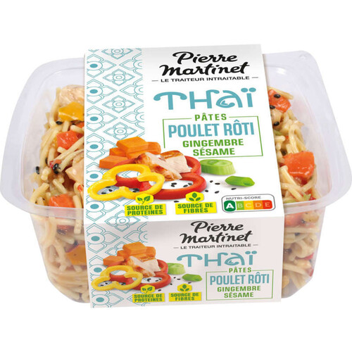 Martinet Salade Thaï Poulet Barquette 250g