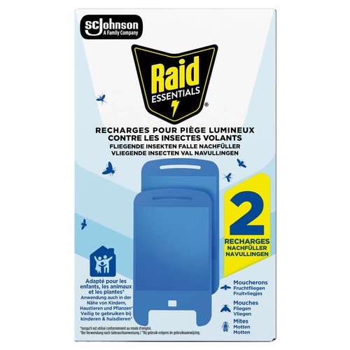 Raid Recharge pour Pièges lumineux x2