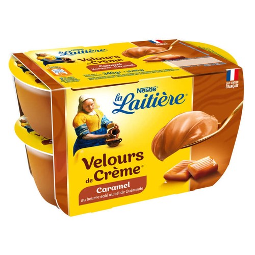 La Laitière Velours de Crème Caramel beurre salé 4x85g