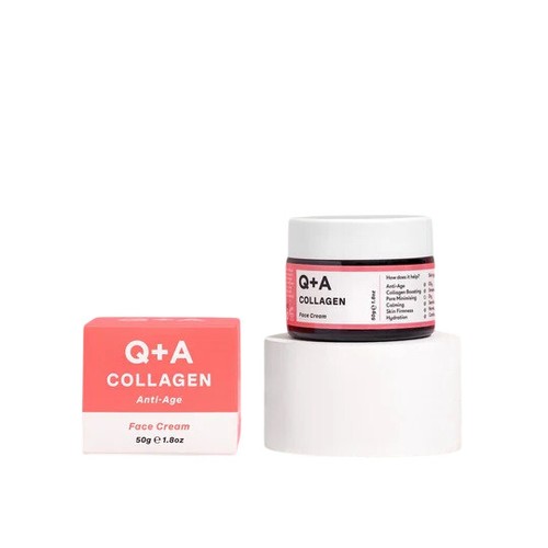 Q+A Crème Visage Au Collagène 50g