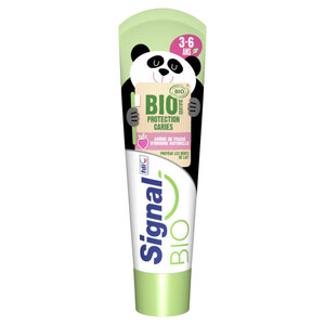 Signal Bio Dentifrice Kids 3-6 Ans Fraise Protection caries 50ml