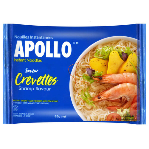 Apollo Nouilles Saveur De Crevettes 85G