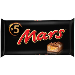 Barres de chocolat caramel Mars 5x 45 g - Epicerie outdoor - Inuka