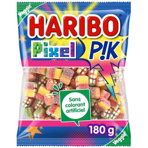 Haribo Pixel Pik Veggie à Partager 180g