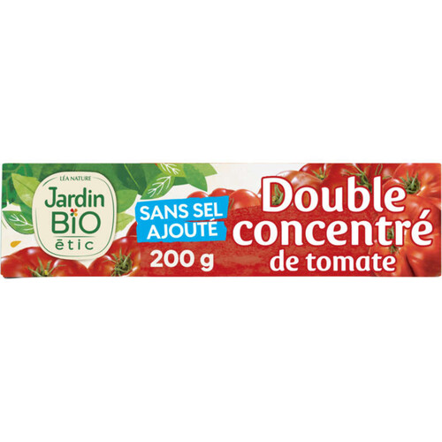 Jardin Bio Double concentré de tomate 200ml