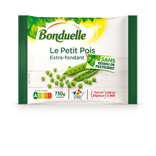 Bonduelle Petit Pois Sans Résidu Pesticide 750g