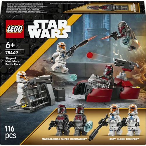 Lego® star wars™ 75449 pack de combat le siege de mandalore
