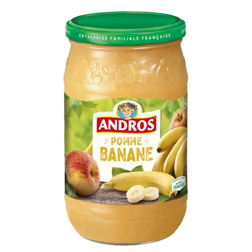 Andros Compote de Pomme Banane 750g