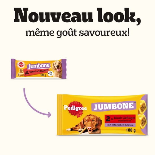 Pedigree Son Os à Macher Friandises pour chien x2 180g