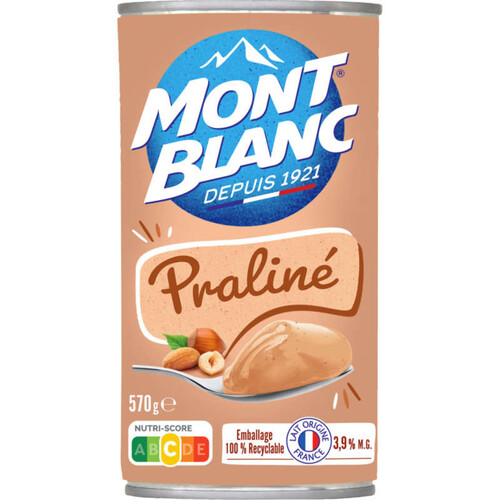 Mont Blanc Crème Dessert Praliné 570g