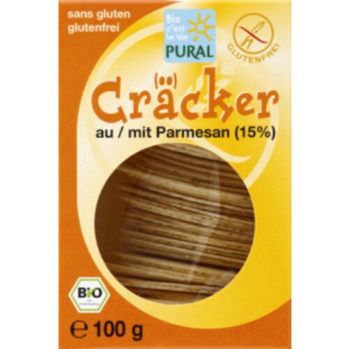 [Par Naturalia] Pural Crackers Au Parmesan 100G Bio