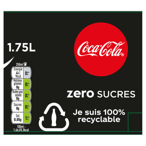 Coca-cola Sans Sucres 1,75L